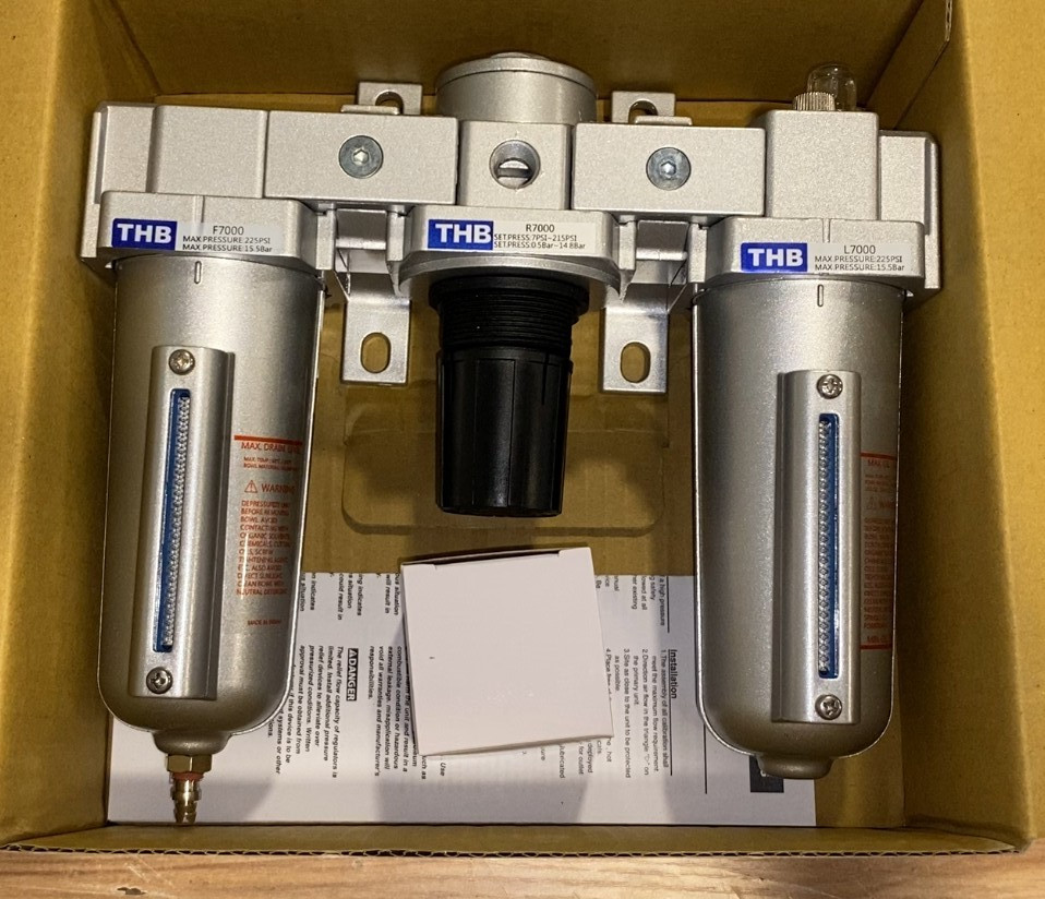 1/2" Heavy Duty FRL Air Control Unit C704N