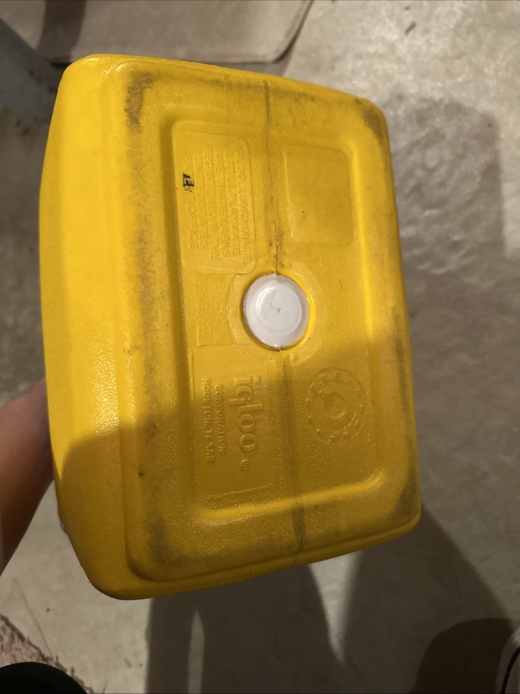 Yellow Little Playmate By Igloo Cooler