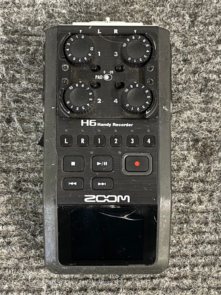 Zoom H6 Handheld 6-Track Digital Recorder (As Is, Unit Only)