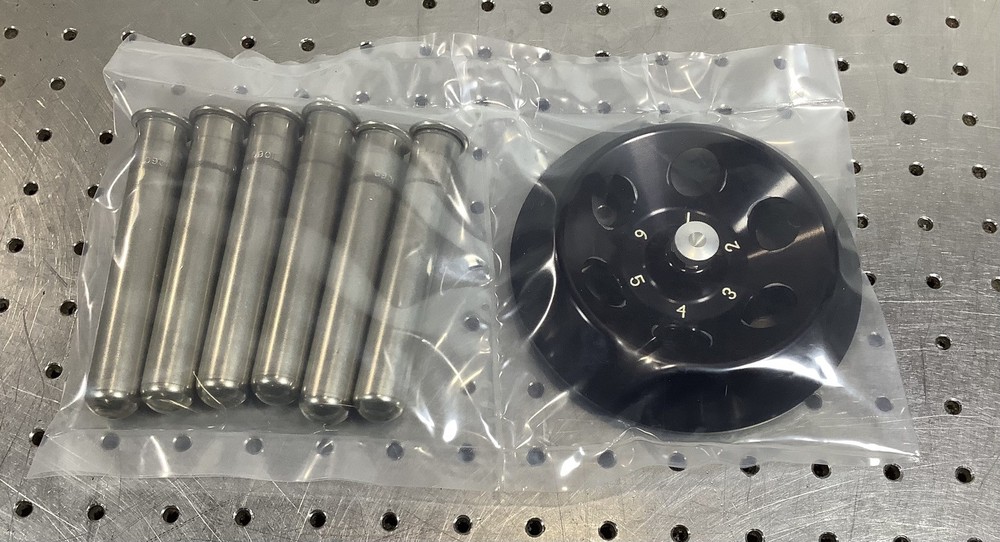 Becton Dickinson Compact II 2 Centrifuge Rotor w/ Inserts