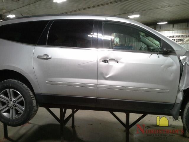 2015 Chevy Traverse Driver Front Headrest Only Gray Leather