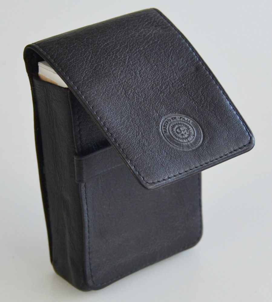 Leather cigarettes case Mastro de Paja Leather Cigarette Case
