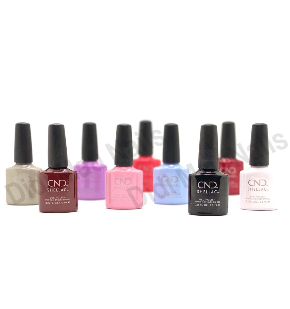CND Shellac UV Gel Polish 0.25oz- Batch 1 (A-W)