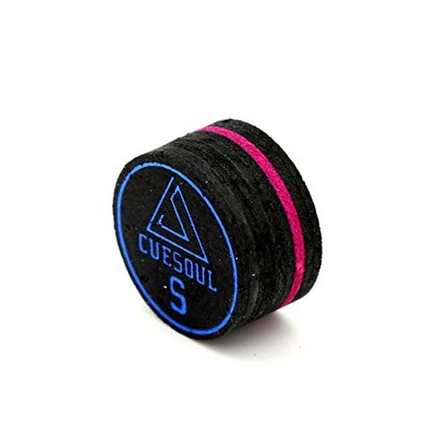 High-Performance Pool & Snooker Cue Tips - Glue-On, Durable, Precision Fit