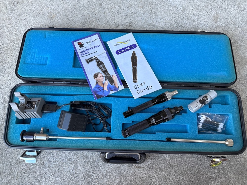 Hawkeye Rigid Gradient Lens SuperNova Pro Microslim Borescope StreamLight Kit