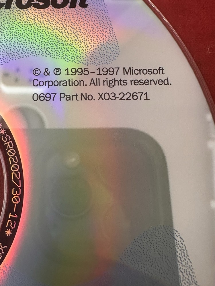 Microsoft FrontPage 98 CD Professional Website Software for Windows 95 NT w/Key