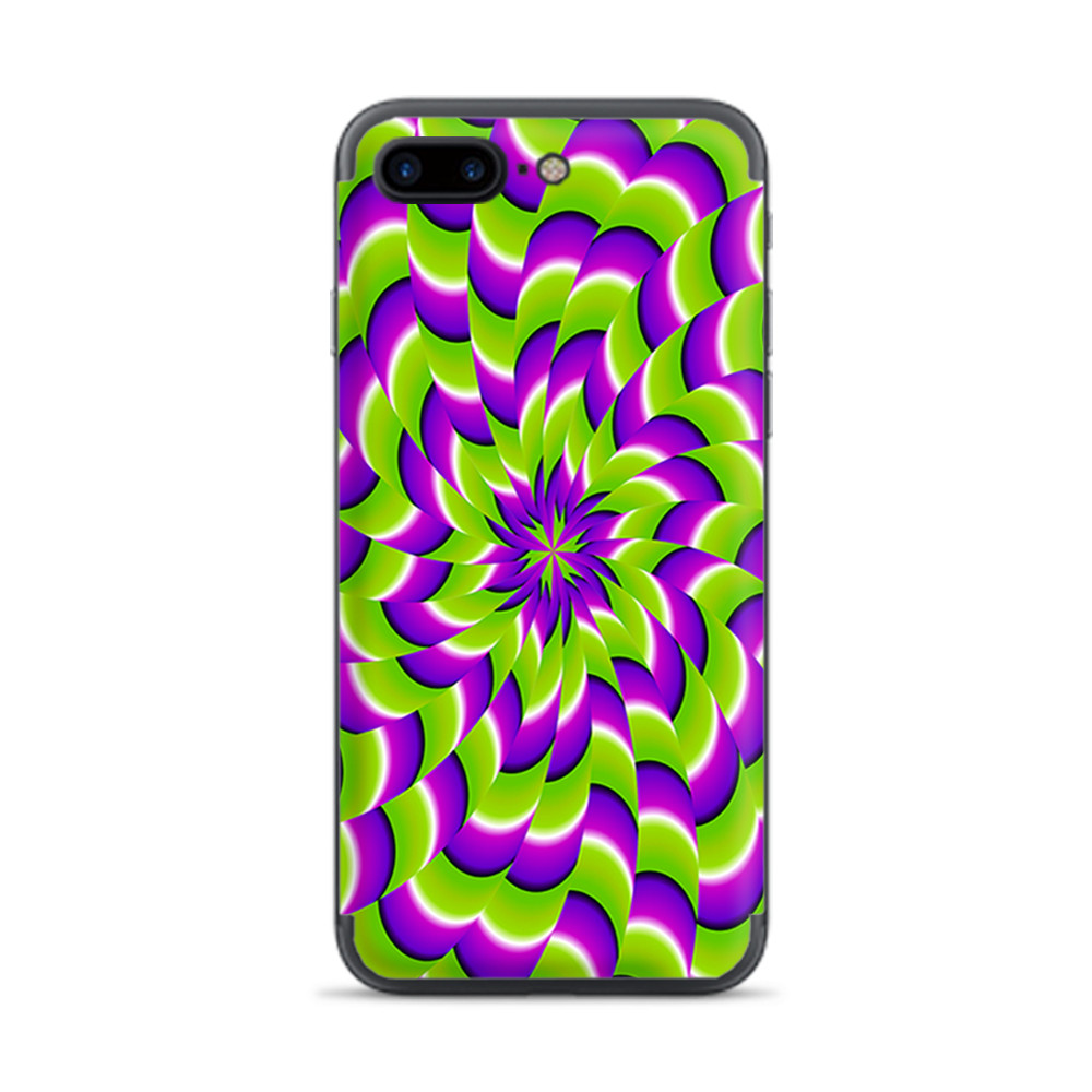 Apple iPhone 7 / 8 Plus Skins Decal Wrap Trippy Psychedelic Motion swirl