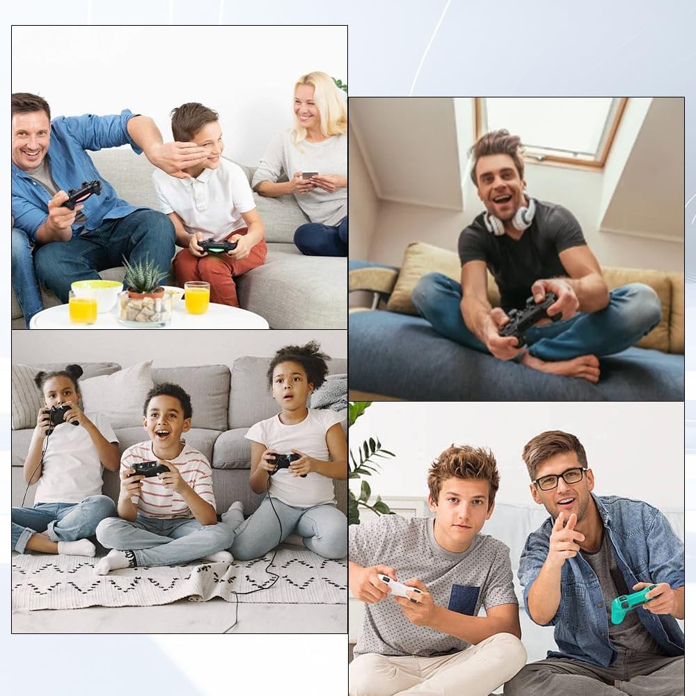 (2 Pack) Battery for PlayStation 4 Controller, [4000mAh] High Capacity 2P