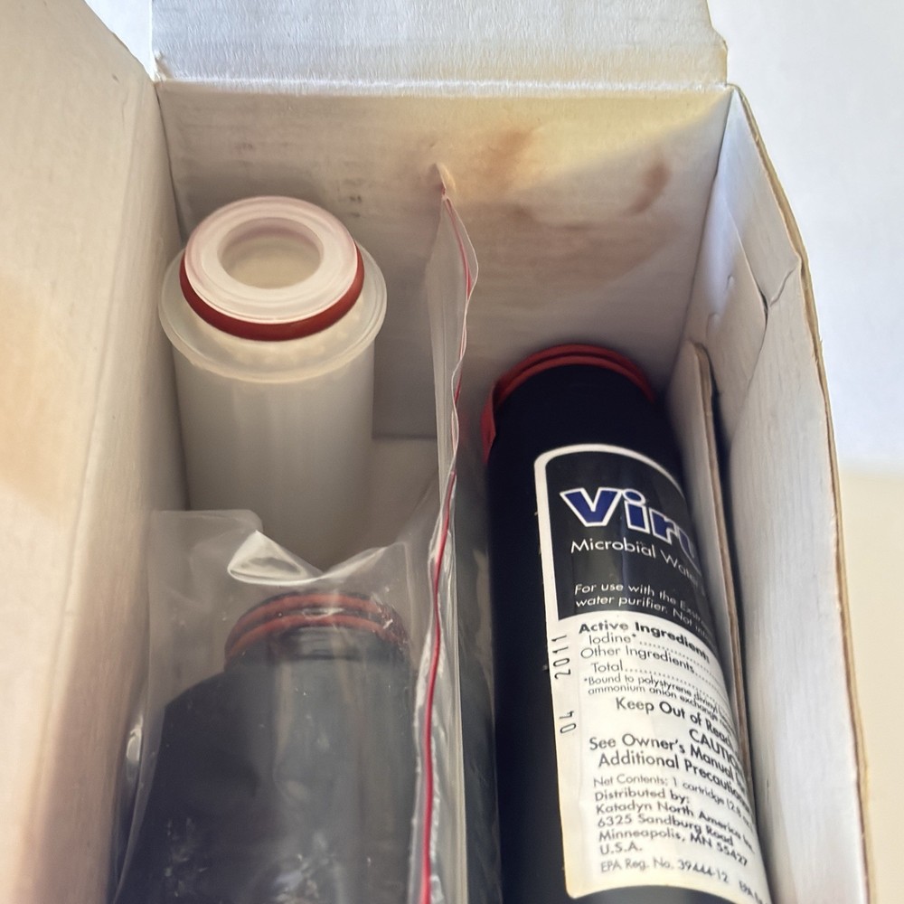 Katadyn Exstream Virustat Replacement Filter Purifier Ultra lite NOS