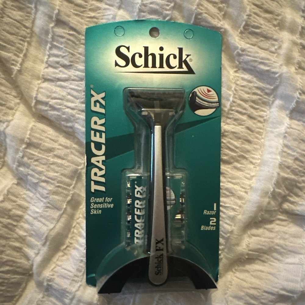 Schick Tracer FX W/ 2 Razor Blades VTG