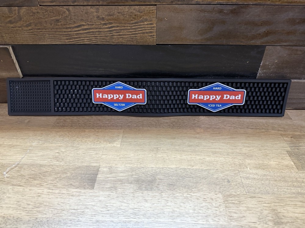 Happy Dad Bar Rail Mat