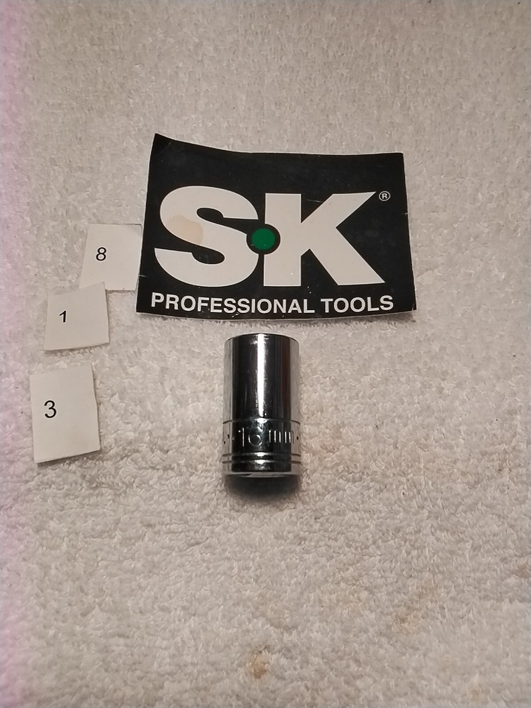 S-K-40316 1/2" DRIVE 16mm 12pt SOCKET USA 🇺🇸