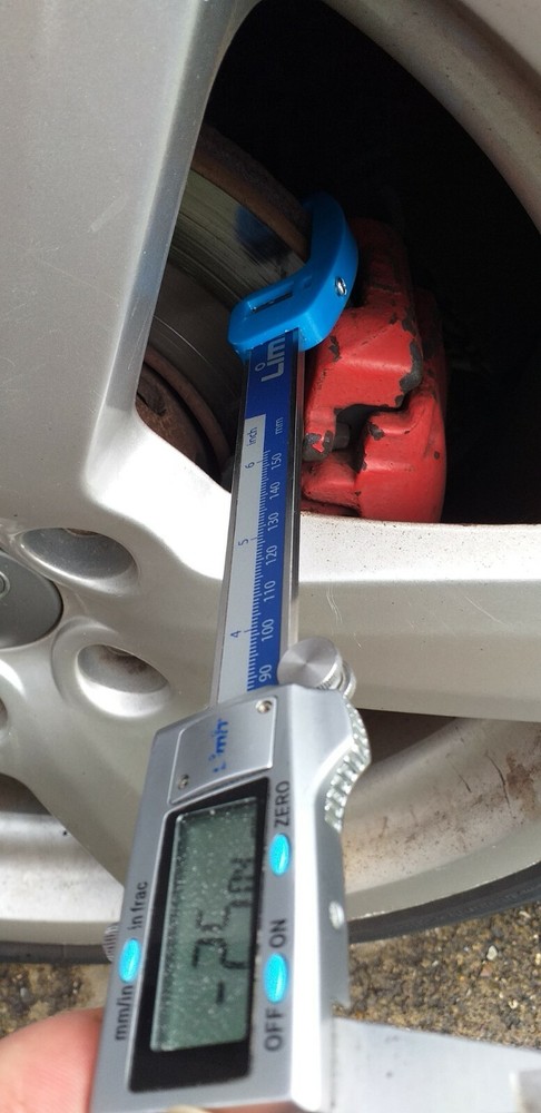 UNIVERSAL ADAPTOR FOR CALIPER VERNIER BRAKE DISC THICKNESS MEASURING