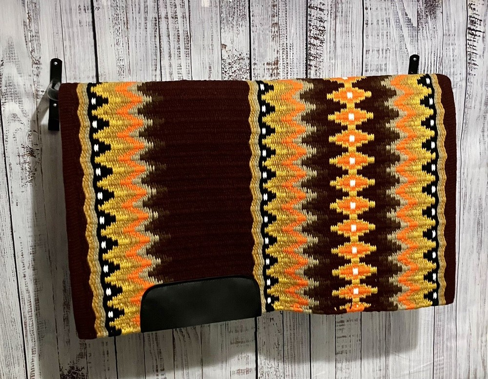 Orange & Yellow Western Show Pad