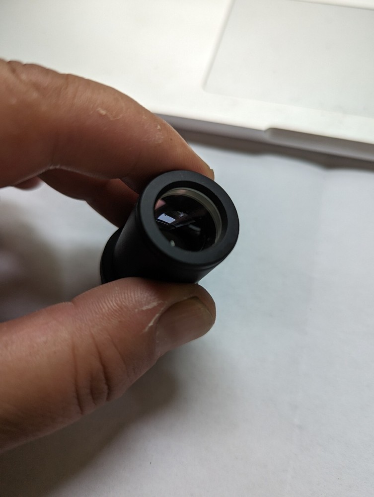 Unitron Black No Chrome WFH15X Eyepiece Objective Lens Microscope