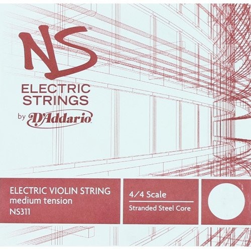 D'Addario NS Electric Violin Single G String, 4/4 Scale, Medium Tension