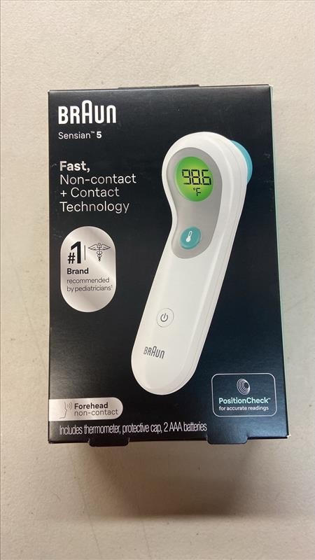 Braun NTF3000US No Touch Plus Forehead Digital Thermometer