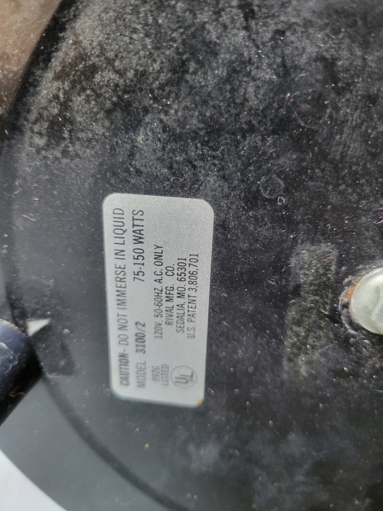 Vintage Rival Crock Pot Slow-Cooker Model 3100/2