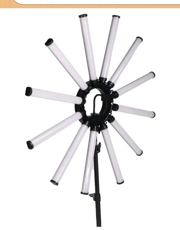 Eyelash Light, 100-240V Portable for Live (US Plug)
