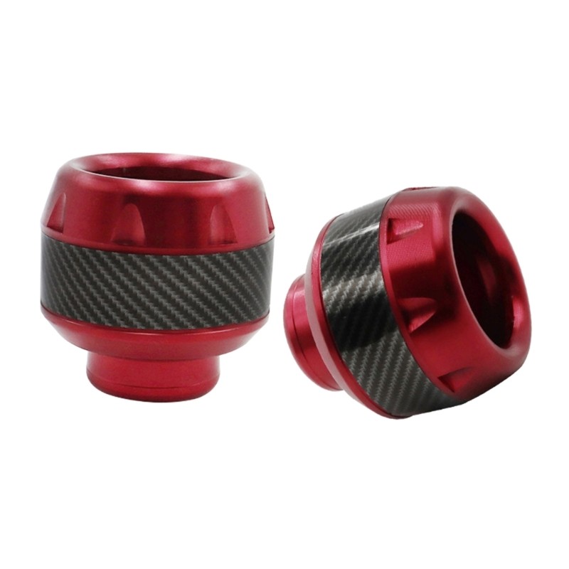 CNC-Frame Sliders Wheel Crash Protector Pads Moped Motorcycle Falling Protection