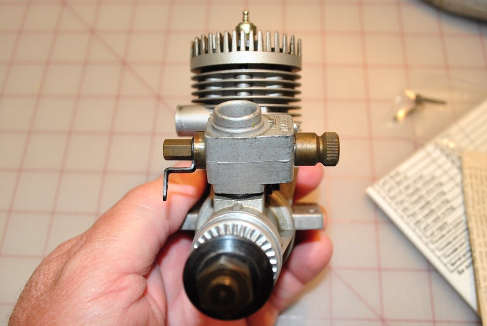 RJL K-61 engine with muffler and box,Nice!