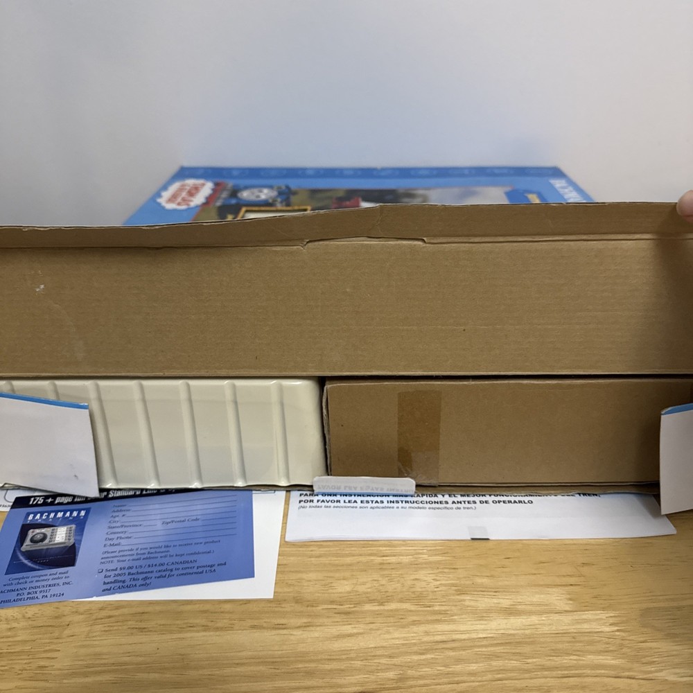 Bachmann Thomas & Friends James Set Box Only For Storage Plus Pamphlets Manuals