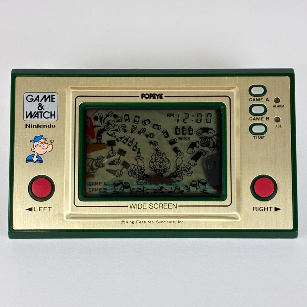 Working Game & Watch Popeye PP-23 Nintendo