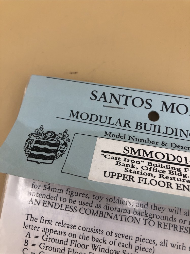 Santos Models SMMOD01-E Upper Floor End Piece