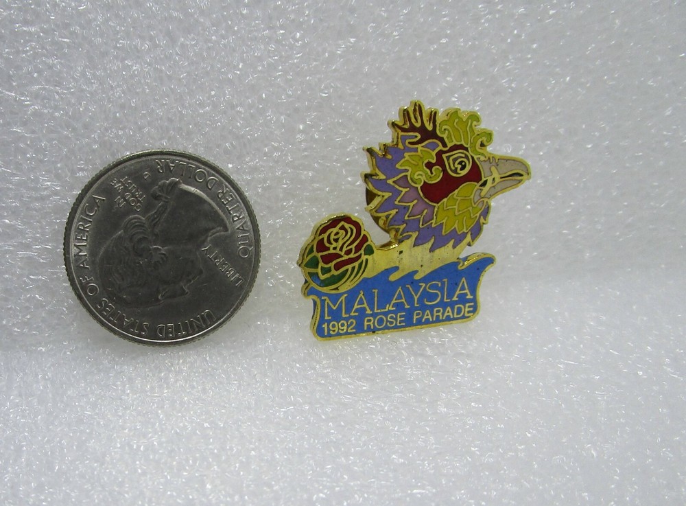 1992 Rose Parade Malaysia Pasadena Pin