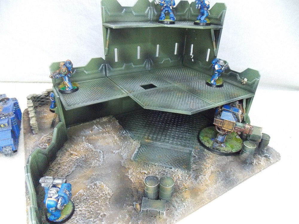 WARGAMING TERRAIN PAINTED
