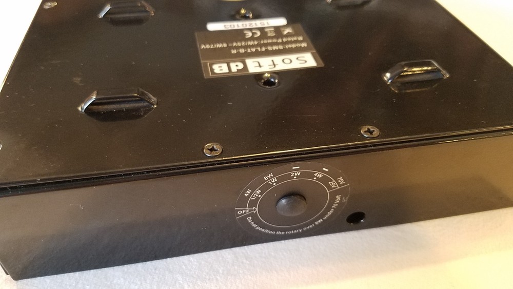 SMS-FLAT-B-R Soft DB Sound Masking System Flat Loudspeaker