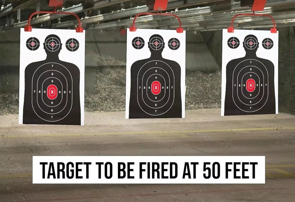 15 Pack Paper Shooting Target for Gun Range, Target Practice - Large Size 14 X