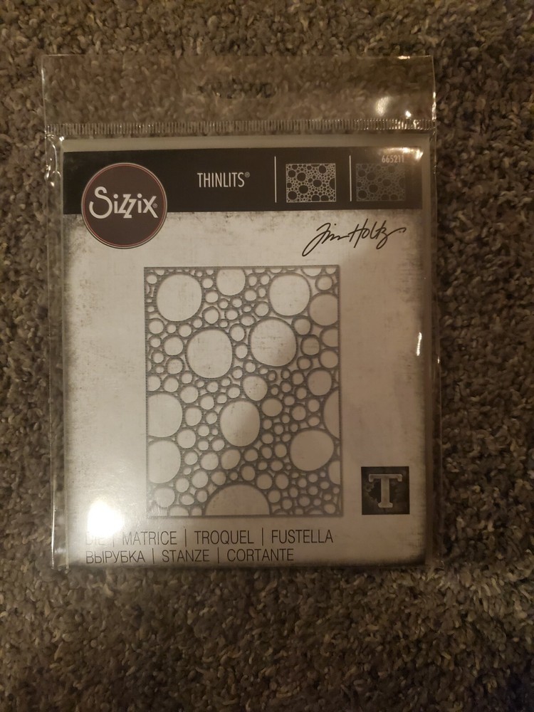 Sizzix Thinlits Dies, Bubbling 665211