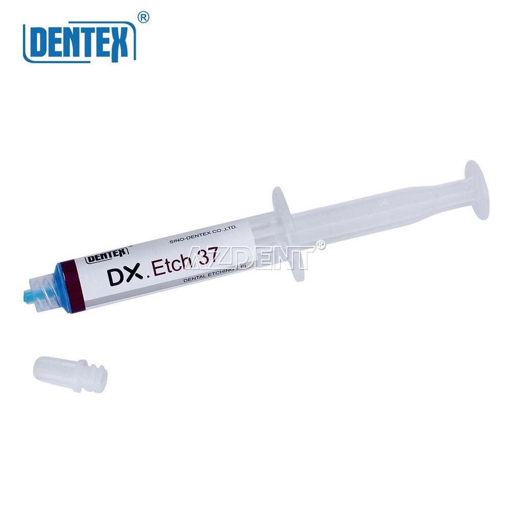 Dentex Dental Acid Etch Etching Gel 37% 5ml/syringe