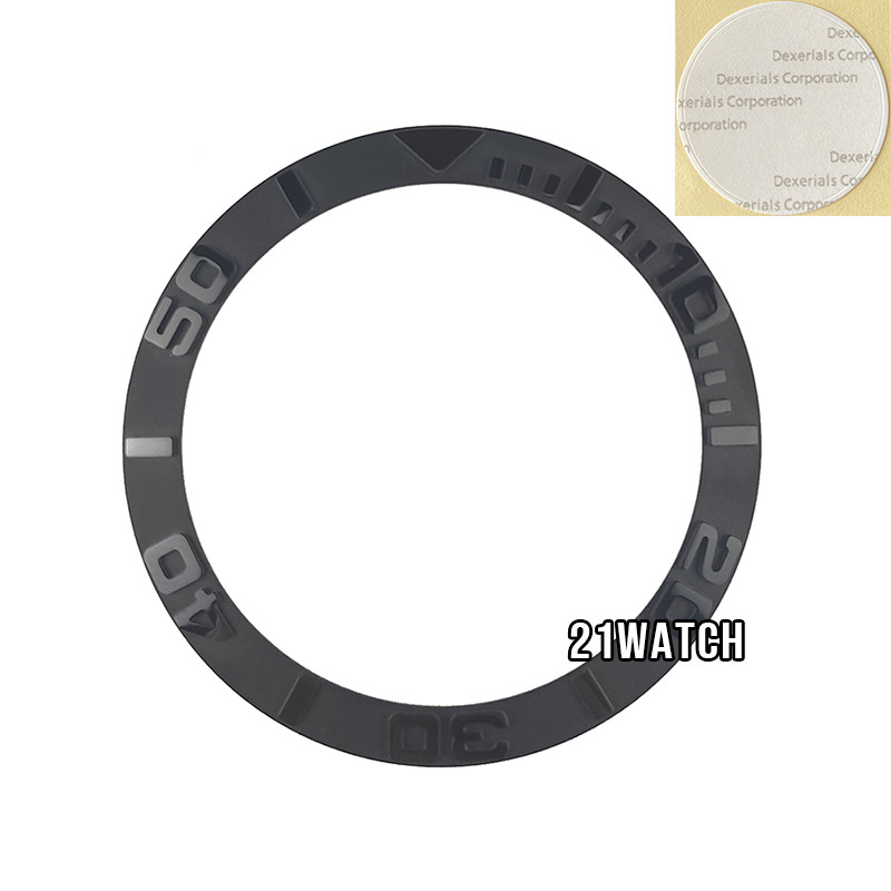 38mm High Quality Black Ceramic Bezel Inserts For Yachtmaster Sei ko SKX007