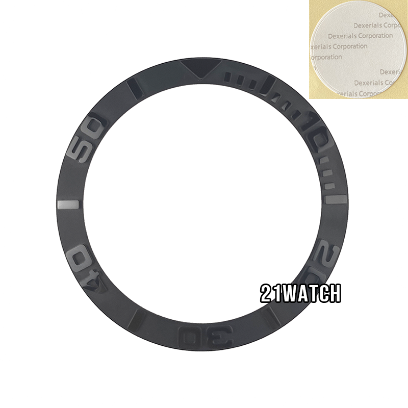 38mm High Quality Black Ceramic Bezel Inserts For Yachtmaster Sei ko SKX007