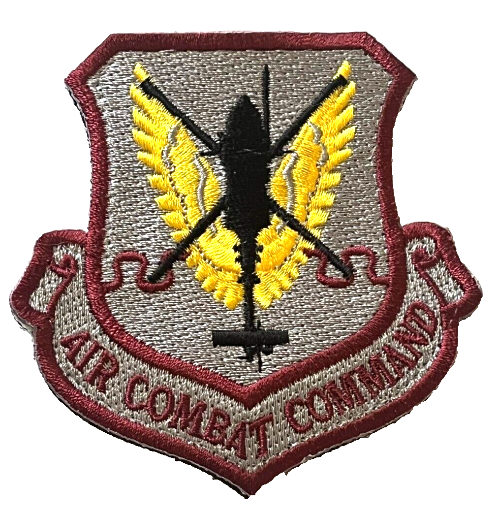 U.S. AIR FORCE 55th RESCUE SQ (RQS) AIR COMBAT COMMAND PATCH (AFK) HELICOPTER