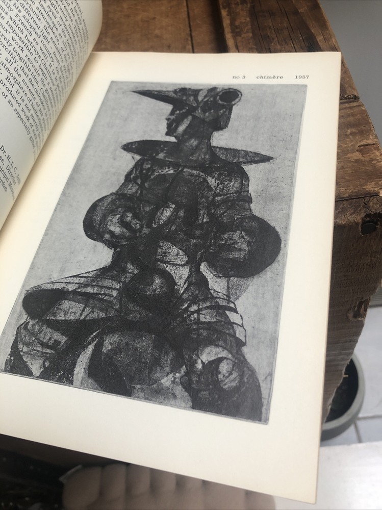 ROGER CHAILLOUX Etchings Exhibition Catalog 1961