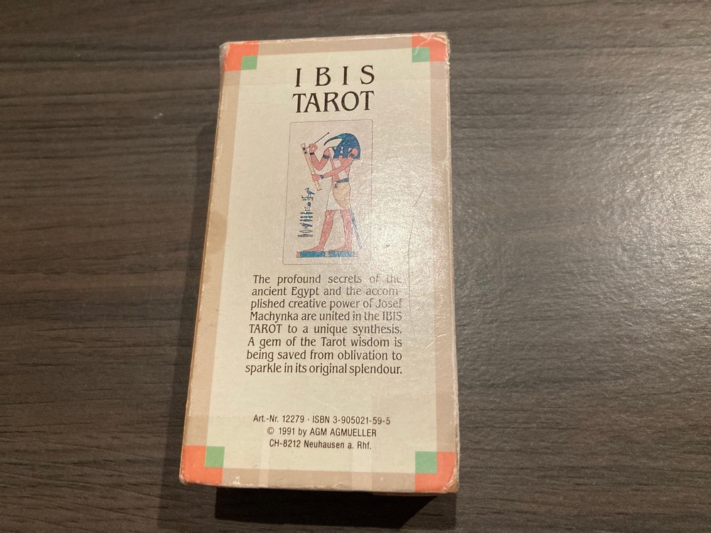 IBIS Tarot Deck 1991 Josef Machynka Full Deck And Guidebook