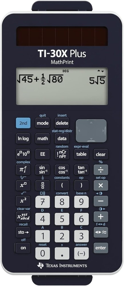 Texas Instruments SCHULRECHNER TI-30X PLUS MATHPRINT Plus MathPrint Single