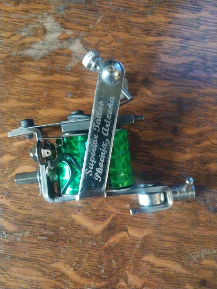 SUPERIOR SOFT TOUCH COIL TATTOO MACHINE Good Condition