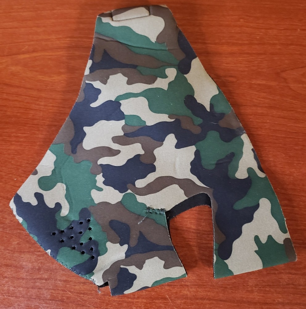 Rothco Reversible Face Mask, Camo/Black