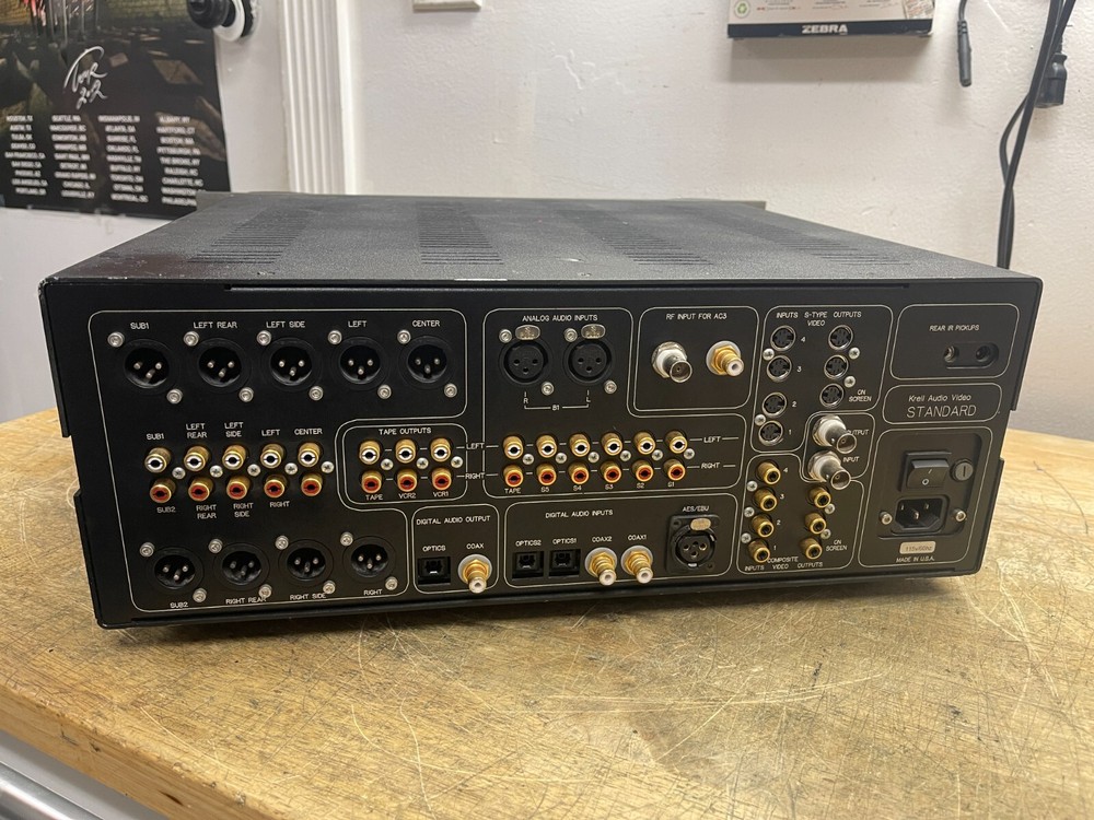 Krell Audio + Video Standard Preamplifier /Surround Processor