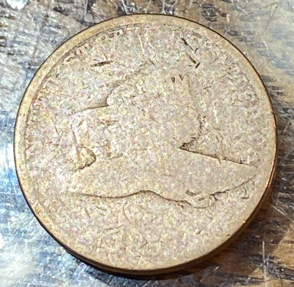 1857 Flying Eagle Cent Nice Original AG CHRC
