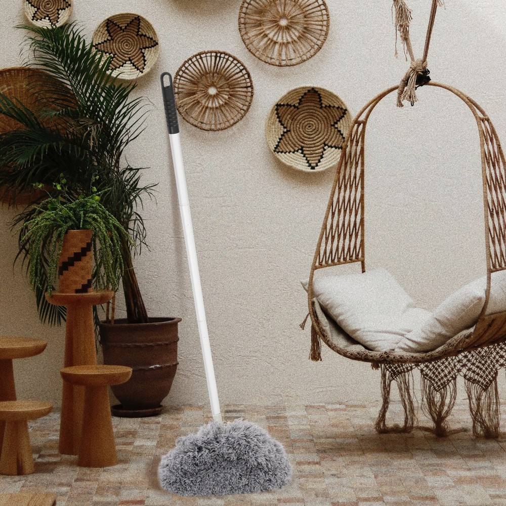 Ceiling Fan Extendable Duster Cobweb Duster with Extension Pole for Cleaning
