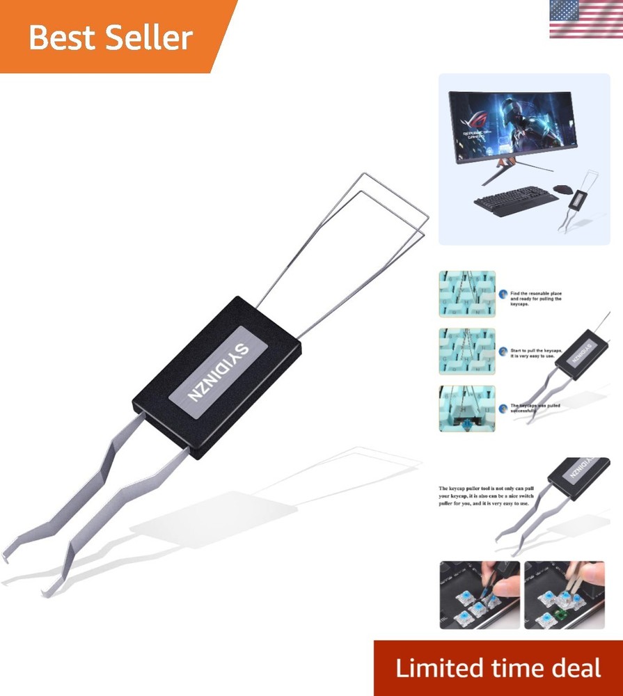 Easy-to-Use Keycap Puller for Cherry MX, Alps & Topre - Versatile Keyboard Tool