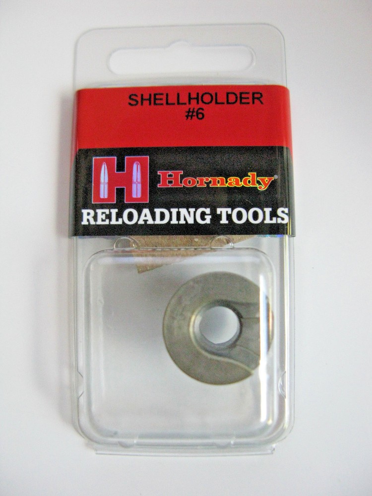 Hornady 390546 Solid Steel Shell Holder #6