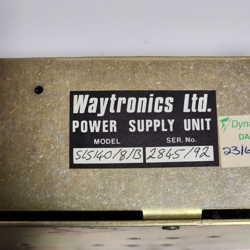 Waytronics SLS140/8/B Power Supply Unit USED.