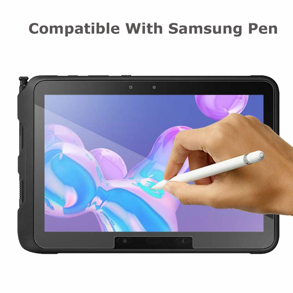 2PCS Tempered Glass Screen Protector for Galaxy Tab Active Pro 10.1" Tablet 2019