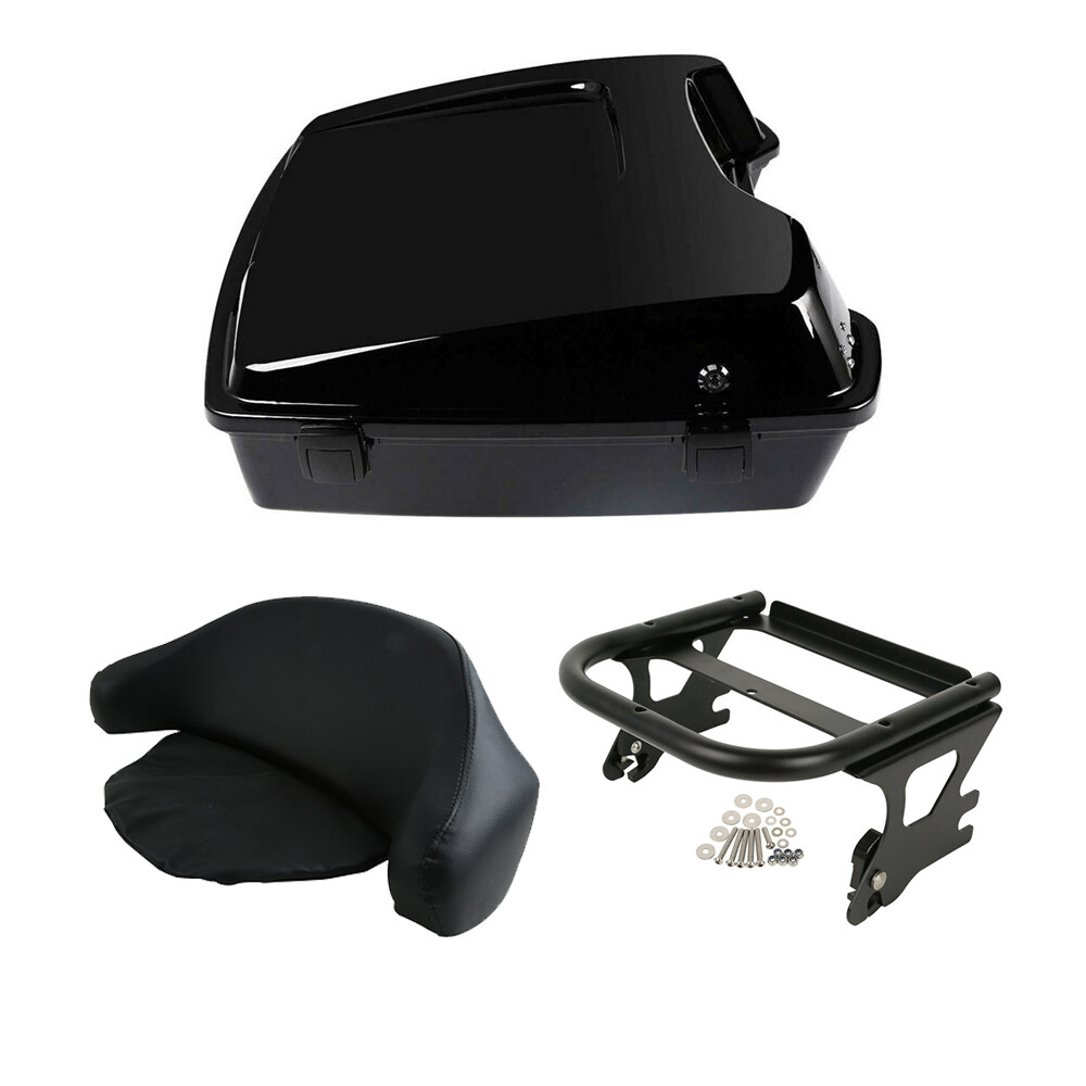 Razor Trunk Backrest Mounting Rack Fit For Harley Touring 97-08